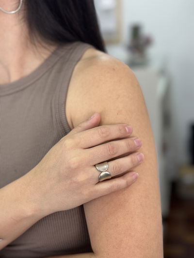 ANILLO TRISOR PLATA 925