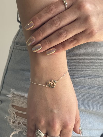 Pulsera Plata 925 - Huellita