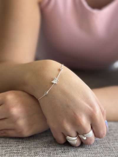 Pulsera Plata 925 - Mariposa