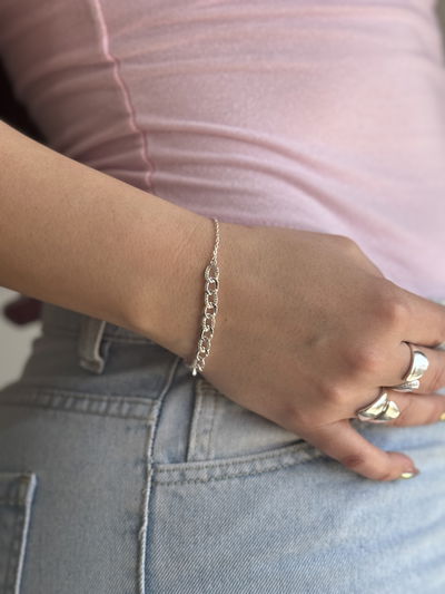 Pulsera Plata 925 - eslabones