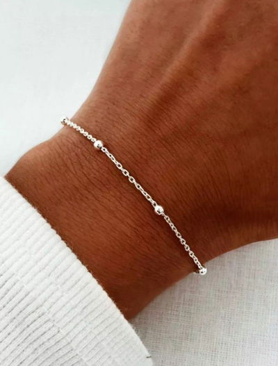 Pulsera Plata 925 - Bolitas 6
