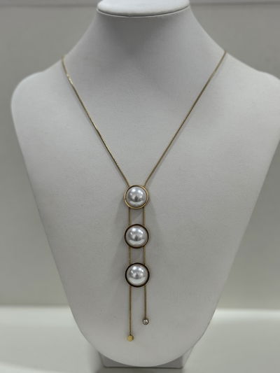 COLLAR BLESSED GOLDEN ACERO QUIRURGICO 