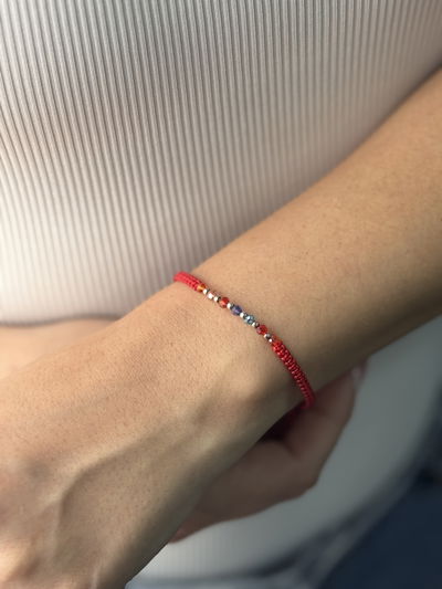 PULSERA SIETE CHACRAS PLATA 925