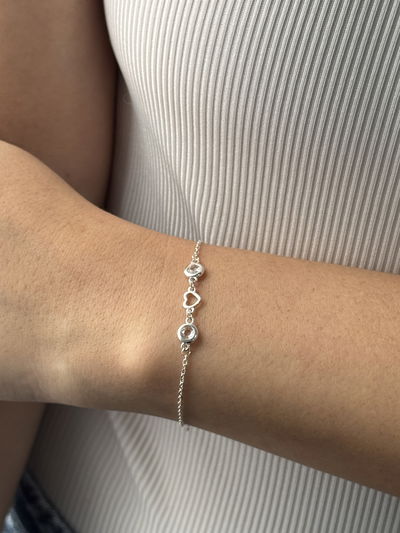PULSERA LISSA PLATA 925
