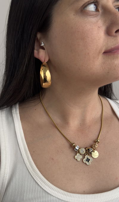 COLLAR VALENTINA GOLD ACERO QUIRURGICO