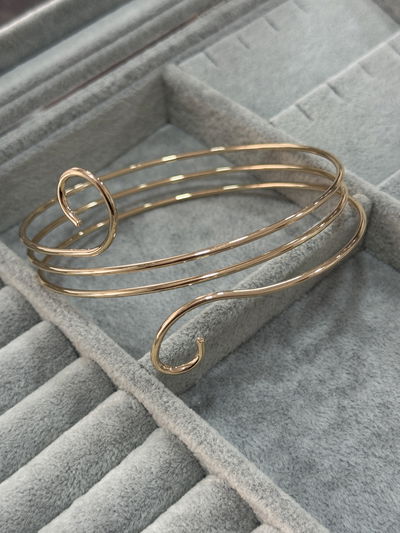 BRAZALETTE MILANA GOLDEN ACERO QUIRURGICO