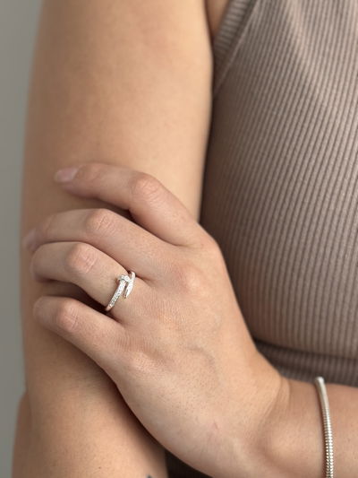 ANILLO KATY PLATA 925