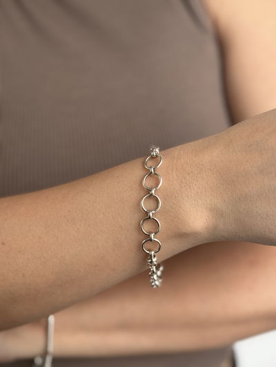 PULSERA RONNA PLATA 925