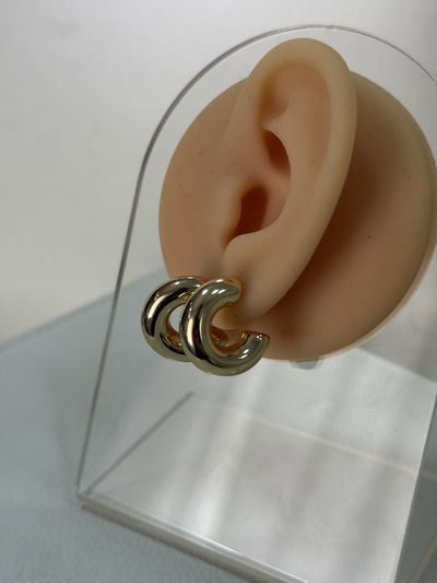 AROS RADIANT GOLD ACERO QUIRURGICO