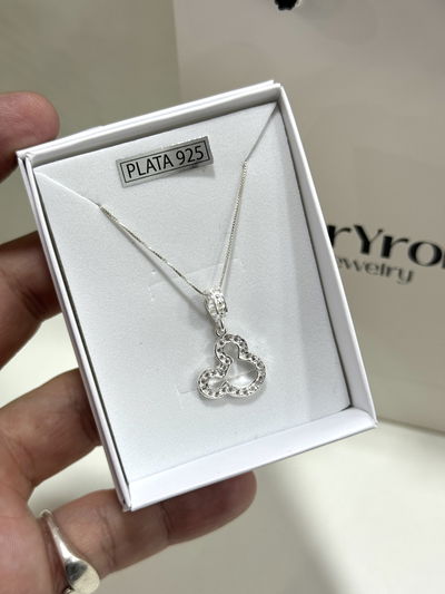 COLLAR MICKEY PLATA 925