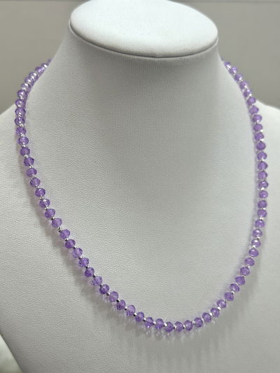 COLLAR INTERCALADA VIOL PLATA 925