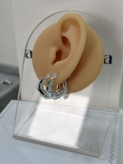 AROS SAFINA ACERO BLANCO