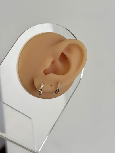 AROS LIZZA PLATA 925