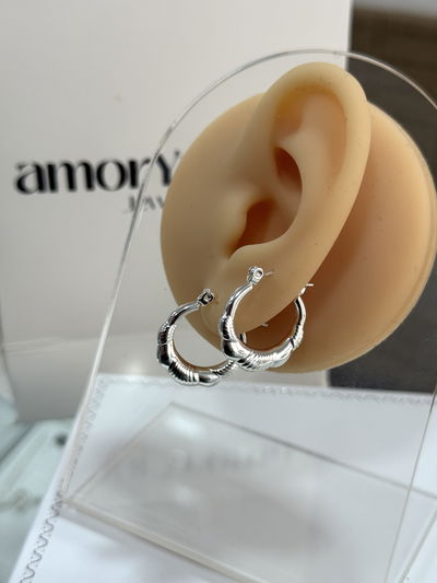 AROS MISON ACERO BLANCO 