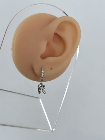 ARO INICIAL R PLATA 925