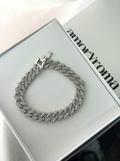 PULSERA OZZY ACERO QUIRURGICO