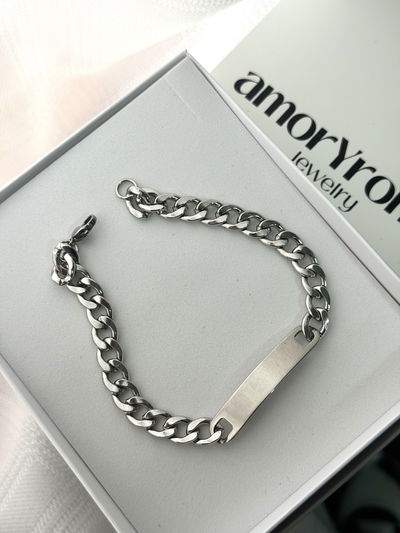 PULSERA HAYLEY ACERO QUIRURGICO