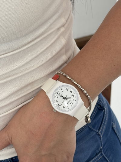 RELOJ TRESSA BLANCO