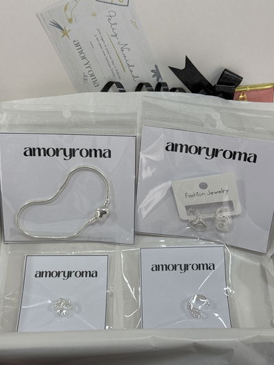 BOX NAVIDEÑO PANDORA ACERO BLANCO 