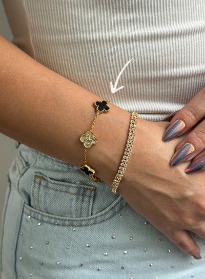 PULSERA VANCLEEF GOLD - ACERO QUIRURGICO