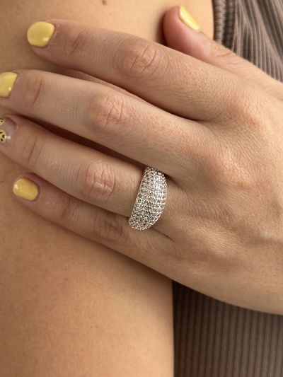 ANILLO SKAYLAR ACERO BLANCO 