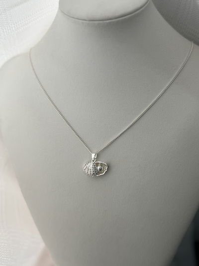 COLLAR MILANA ACERO BLANCO 