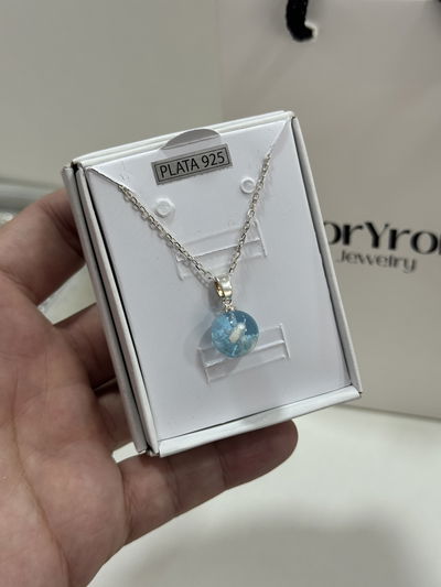 COLLAR CIELO PLATA 925