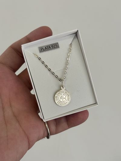 COLLAR BELGRANO PLATA 925