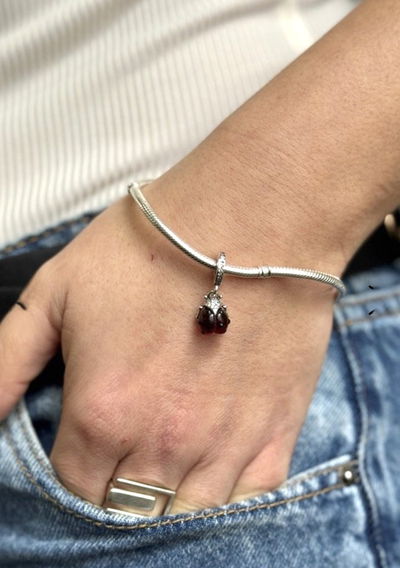 DIJE PANDORA CHARM LELE PLATA 925