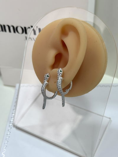 AROS COBRA SILVER ACERO BLANCO