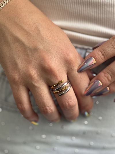 ANILLO FEMME ACERO QUIRURGICO