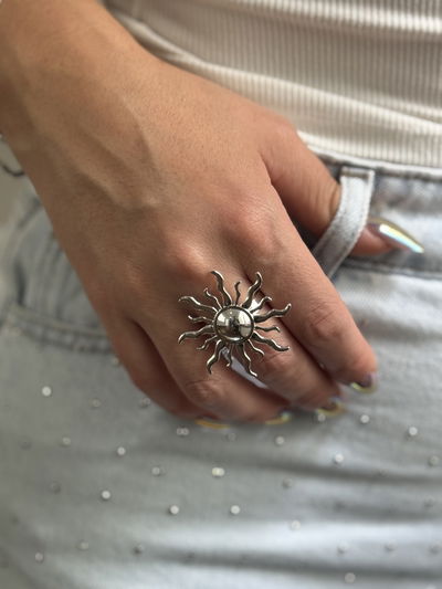 ANILLO MARRIOT SILVER ACERO QUIRURGICO