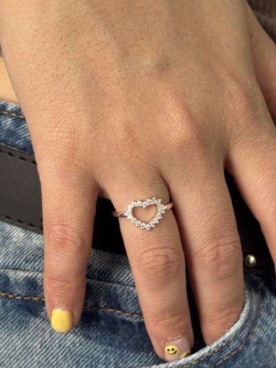 ANILLO BLAKE SILVER ACERO QUIRURGICO BLANCO 