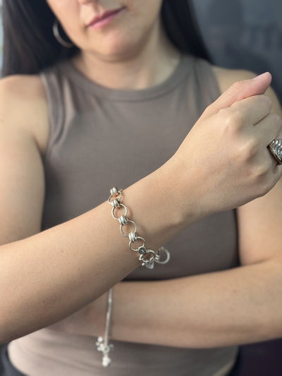 PULSERA ERASMA PLATA 925