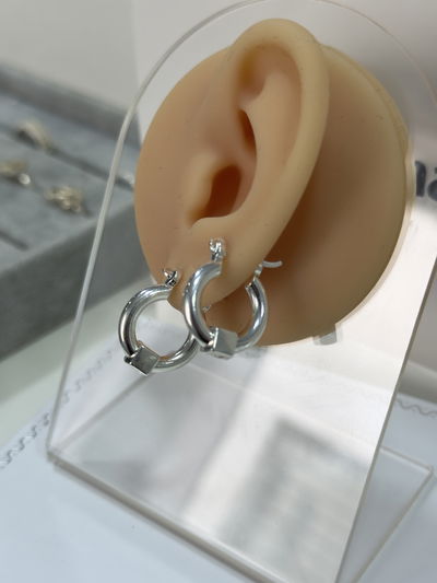 AROS KARIN ACERO BLANCO