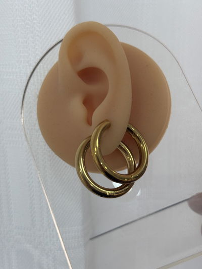 AROS CUBANOS GOLD ACERO QUIRÚRGICO 