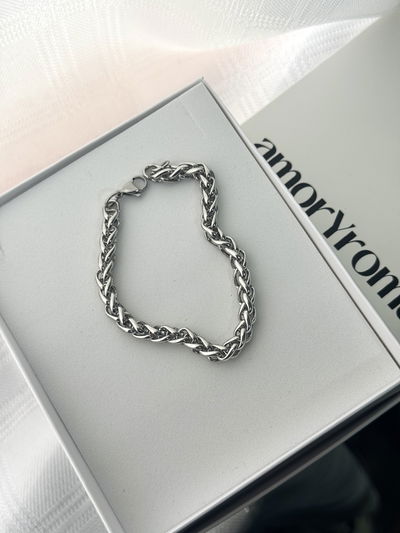 PULSERA BOWIE ACERO QUIRURGICO