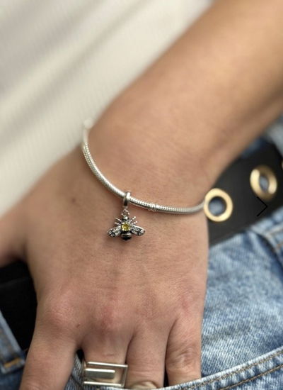 DIJE PANDORA CHARM BEL PLATA 925