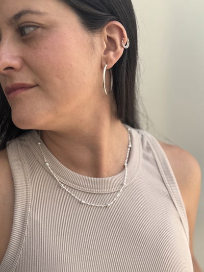 COLLAR MARGARET ACERO BLANCO