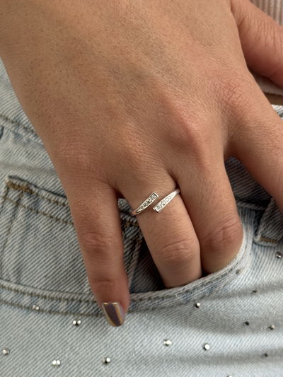 ANILLO AJUSTABLE DE PLATA 925