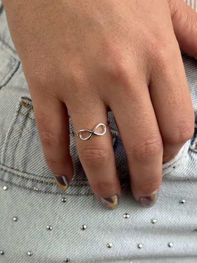 ANILLO INFINITO PLATA 925