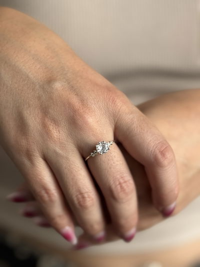 ANILLO PROMESA PLATA 925