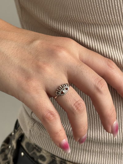 ANILLO SHINY PLATA 925