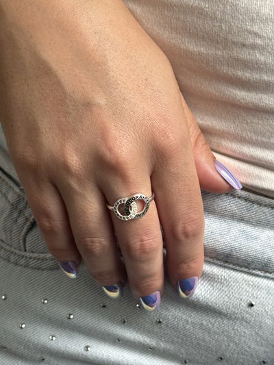 ANILLO PANDO PLATA 925