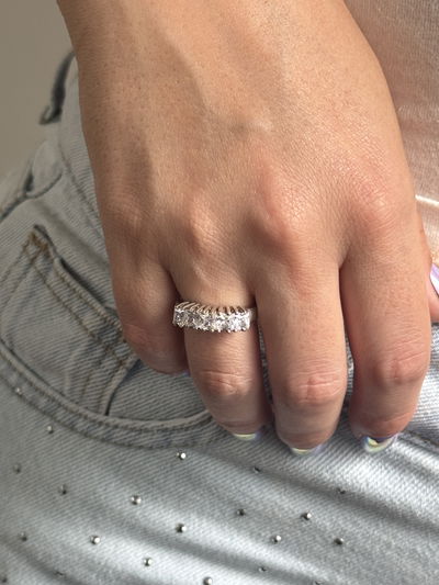 ANILLO CLISTA PLATA 925