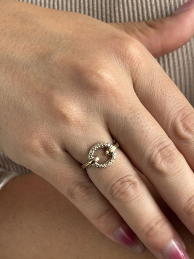 ANILLO SLIME PLATA 925 y ORO