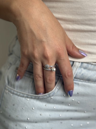 ANILLO CLERA PLATA 925 