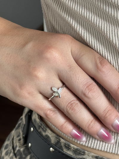 ANILLO MILI PLATA 925