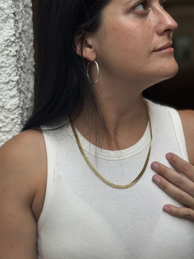 COLLAR JANICE GOLD ACERO QUIRÚRGICO 