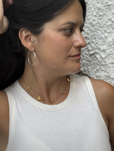 COLLAR SOULFOUL GOLD ACERO QUIRURGICO